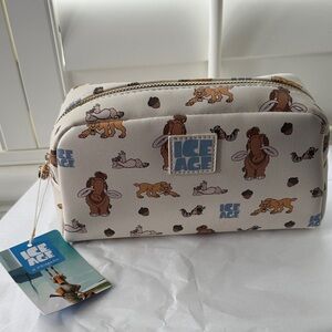 Ice Age by Primark Cosmetic Bag NWT